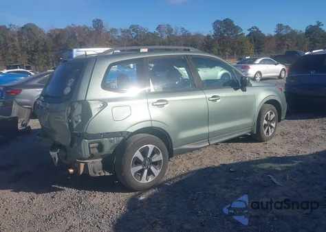 2017 Subaru Forester 2.5I from USA, damaged, VIN JF2SJABC0HH434680